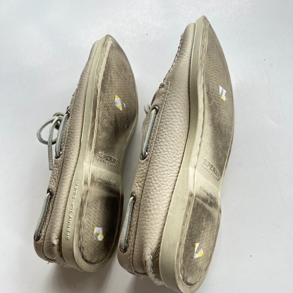 Sperry Authentic Original Ice Beige‎ Leather 919504 - Picture 6 of 7